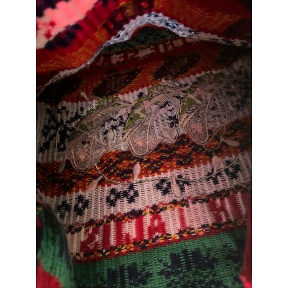 Tis the Season for Tacos Christmas Ugly Sweater Crewneck Sombreros Medium Blizza - Picture 10 of 10
